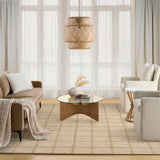 nourison pure framework fra01 camel rug