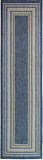 nourison horizon indoor outdoor hoz03 denim rug