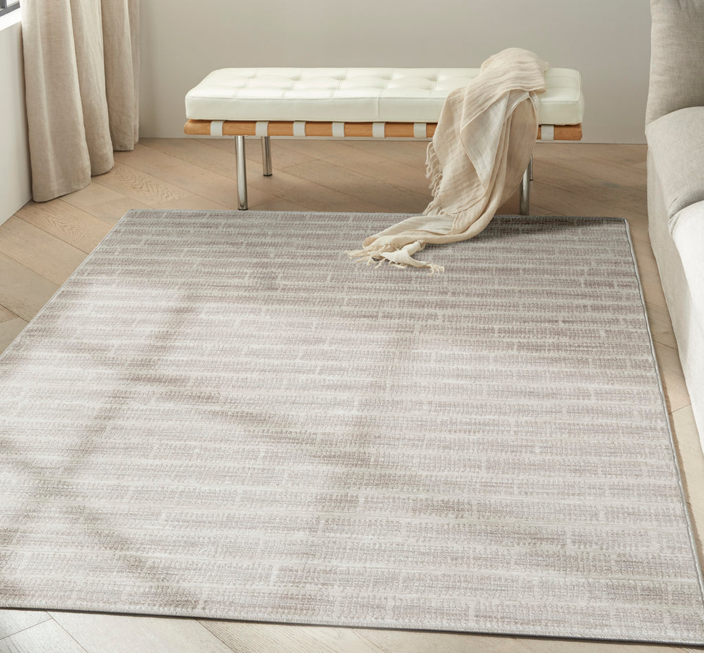 nourison ck079 notes not04 ivory grey rug