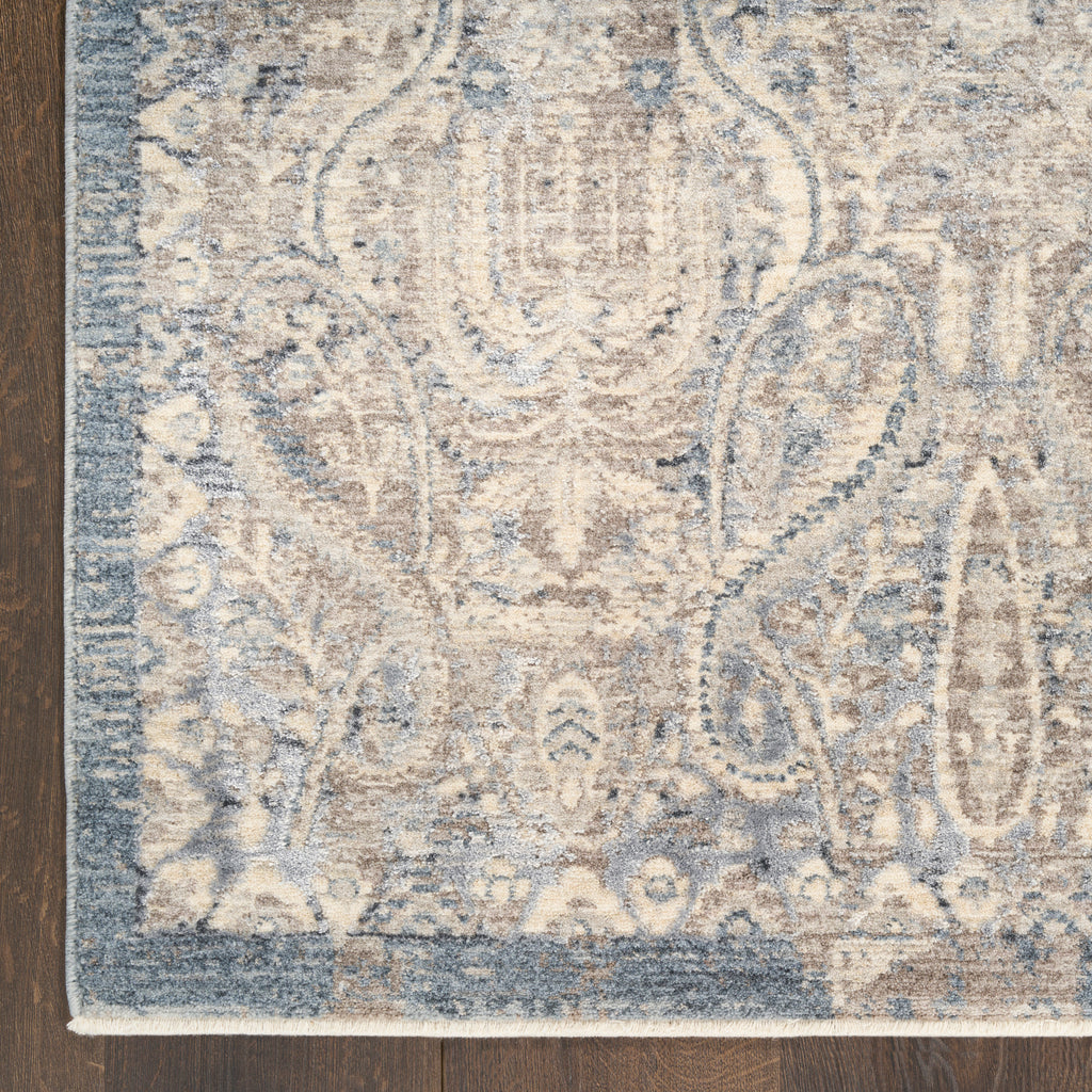 nourison sultana sll03 grey blue rug