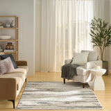 nourison serenity home srh12 grey multicolor rug