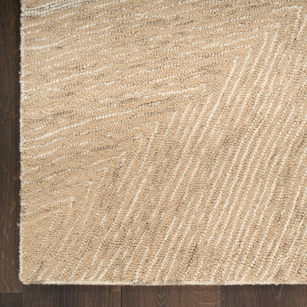 nourison pure angles ang01 camel rug