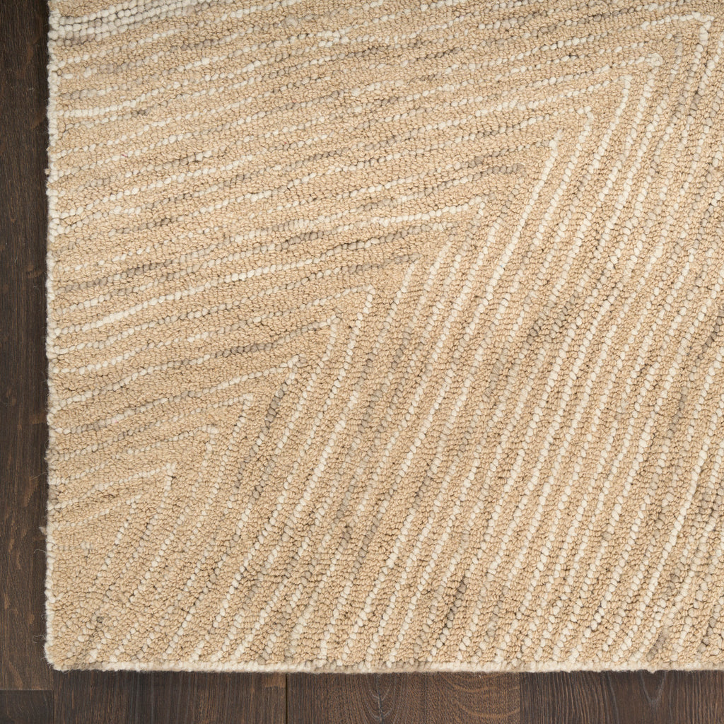 nourison pure angles ang01 camel rug