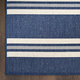 nourison horizon indoor outdoor hoz05 navy rug