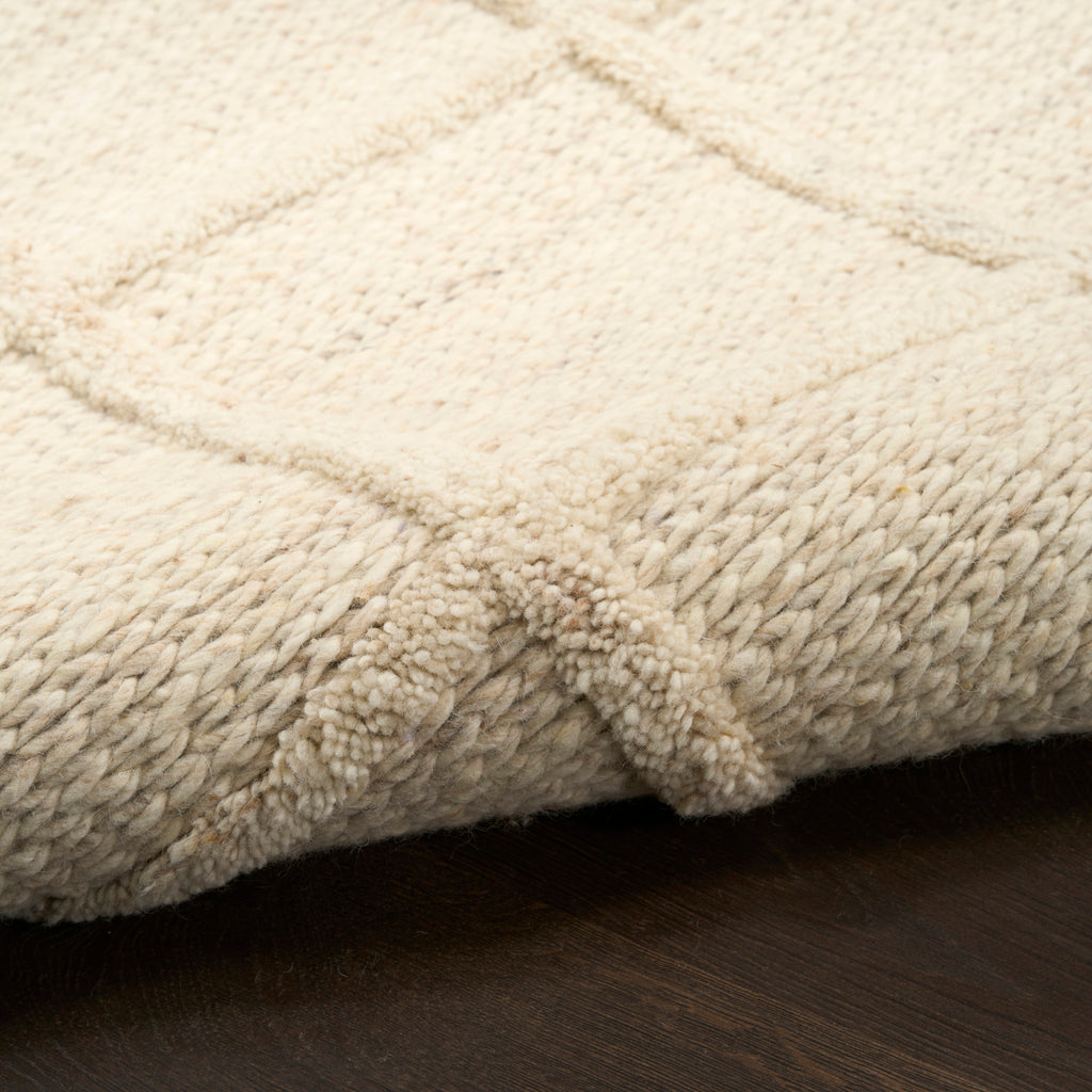 nourison pure framework fra01 sand rug