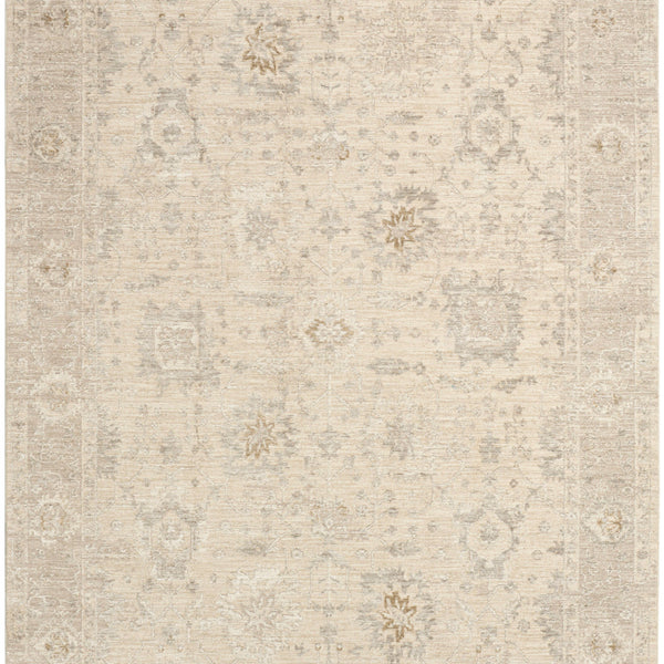 nourison moonlit mli01 ivory grey rug