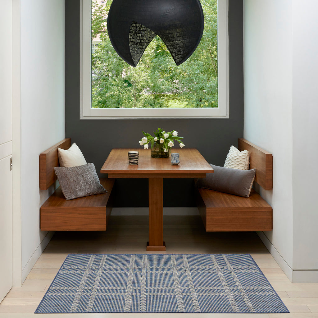 nourison horizon indoor outdoor hoz04 navy rug