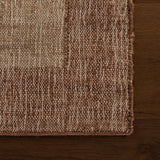 dash albert tavira da2512 brown woven flatwoven jute rug