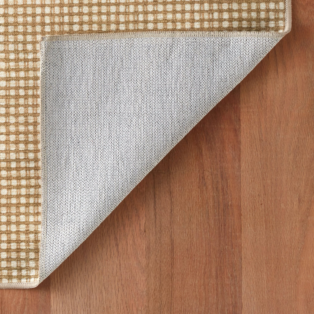 dash albert hartley da2320 natural machine washable polyester rug