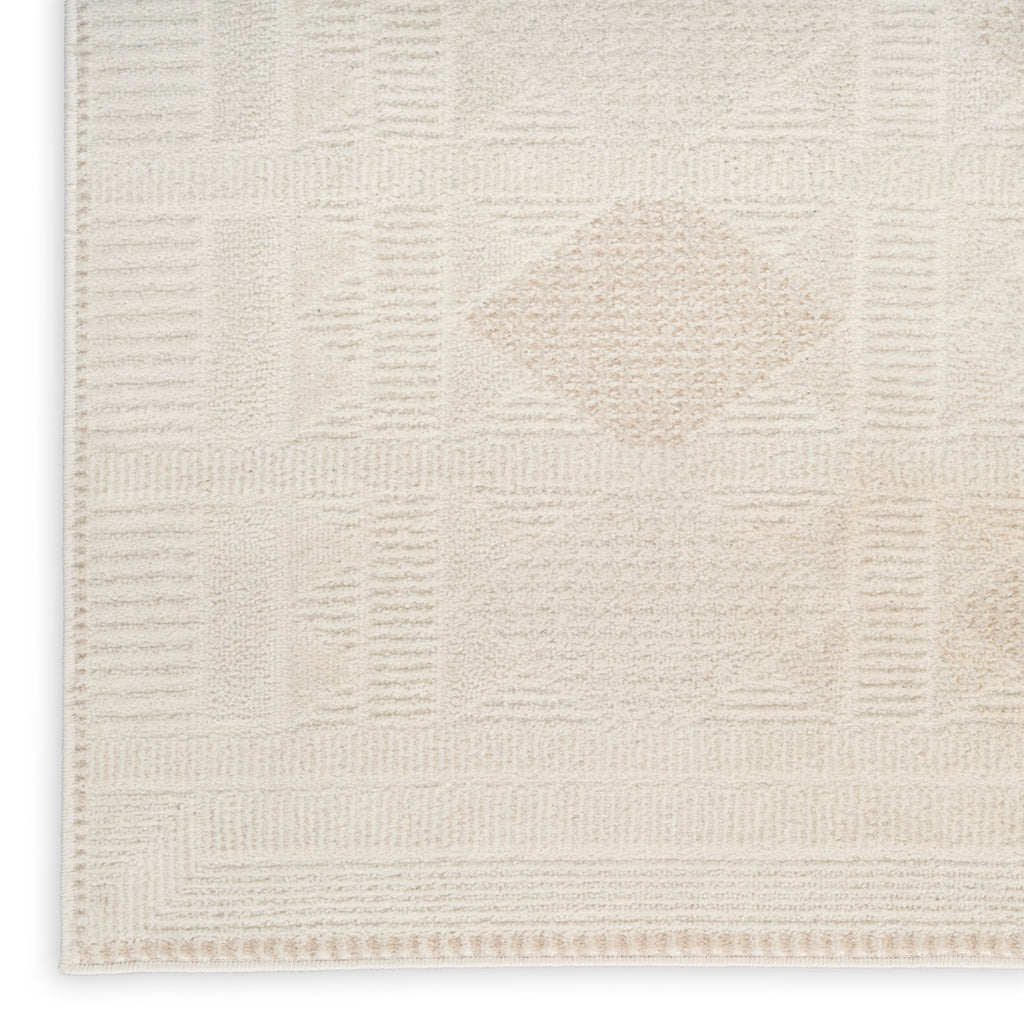 nourison nordic nrc06 ivory beige rug