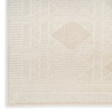 nourison nordic nrc06 ivory beige rug