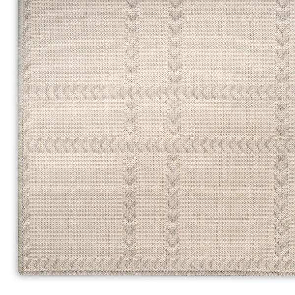 nourison horizon indoor outdoor hoz04 grey rug