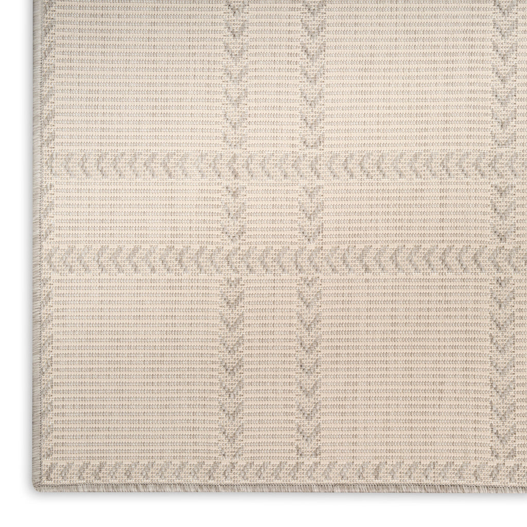 nourison horizon indoor outdoor hoz04 grey rug