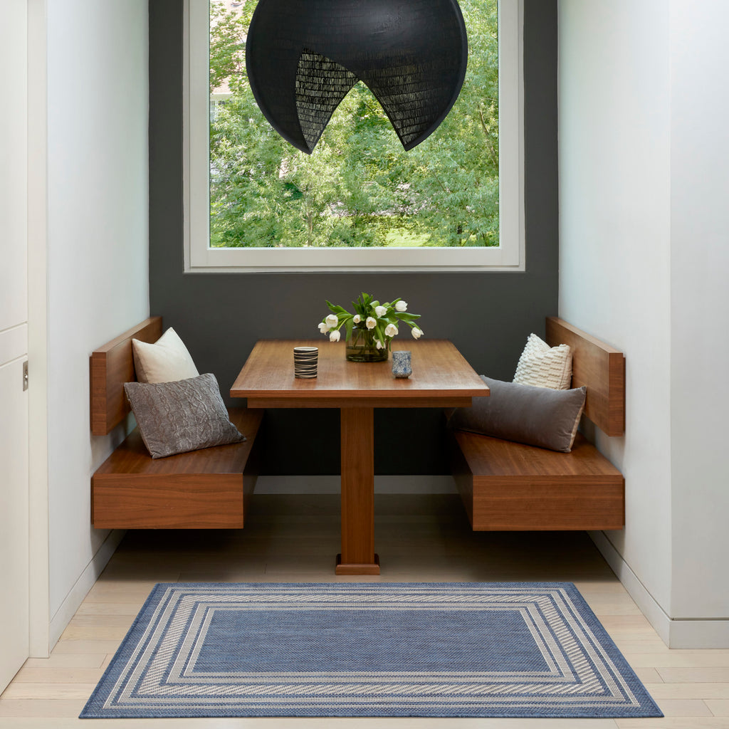 nourison horizon indoor outdoor hoz03 denim rug