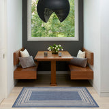 nourison horizon indoor outdoor hoz03 denim rug