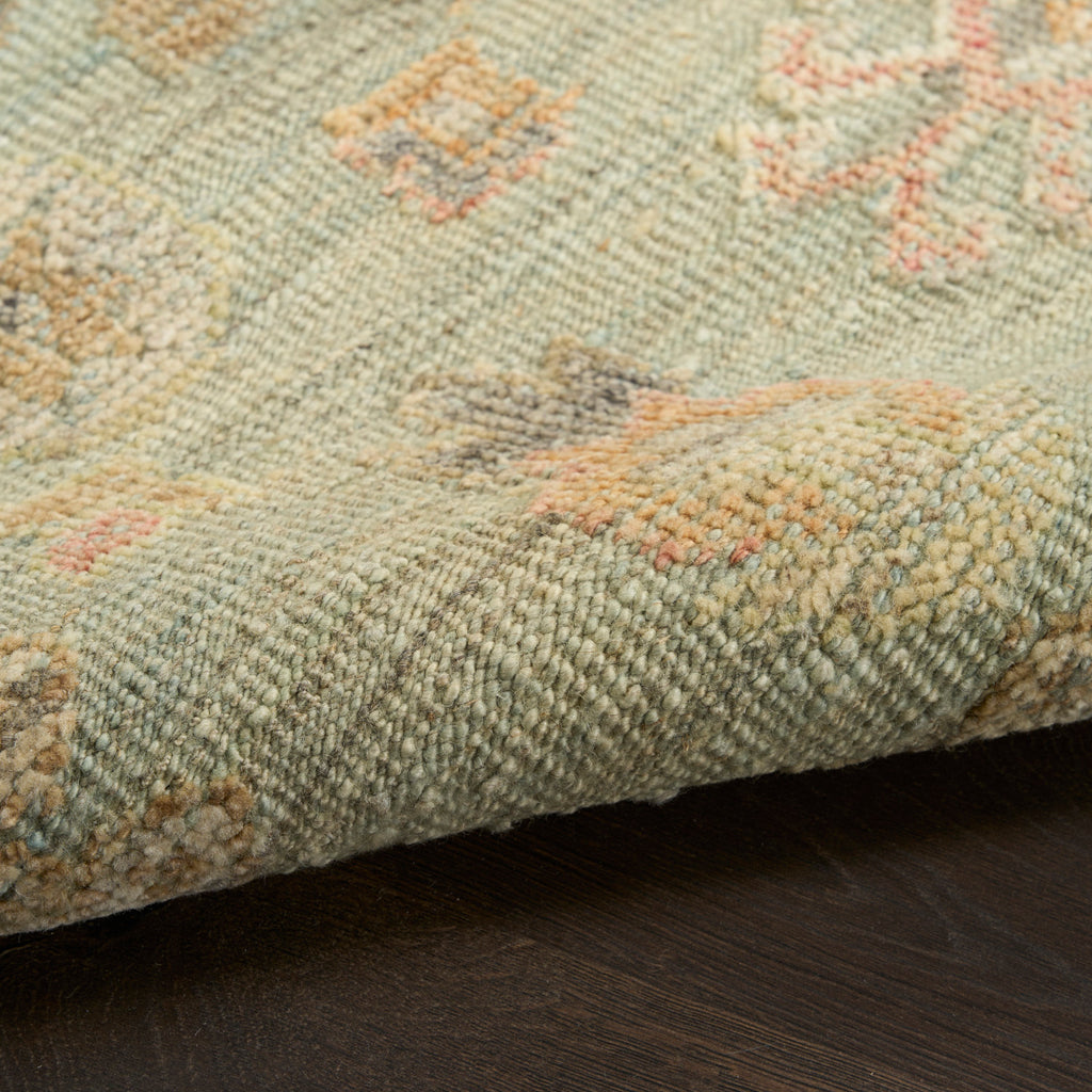 nourison heritage vine htv02 light blue rug
