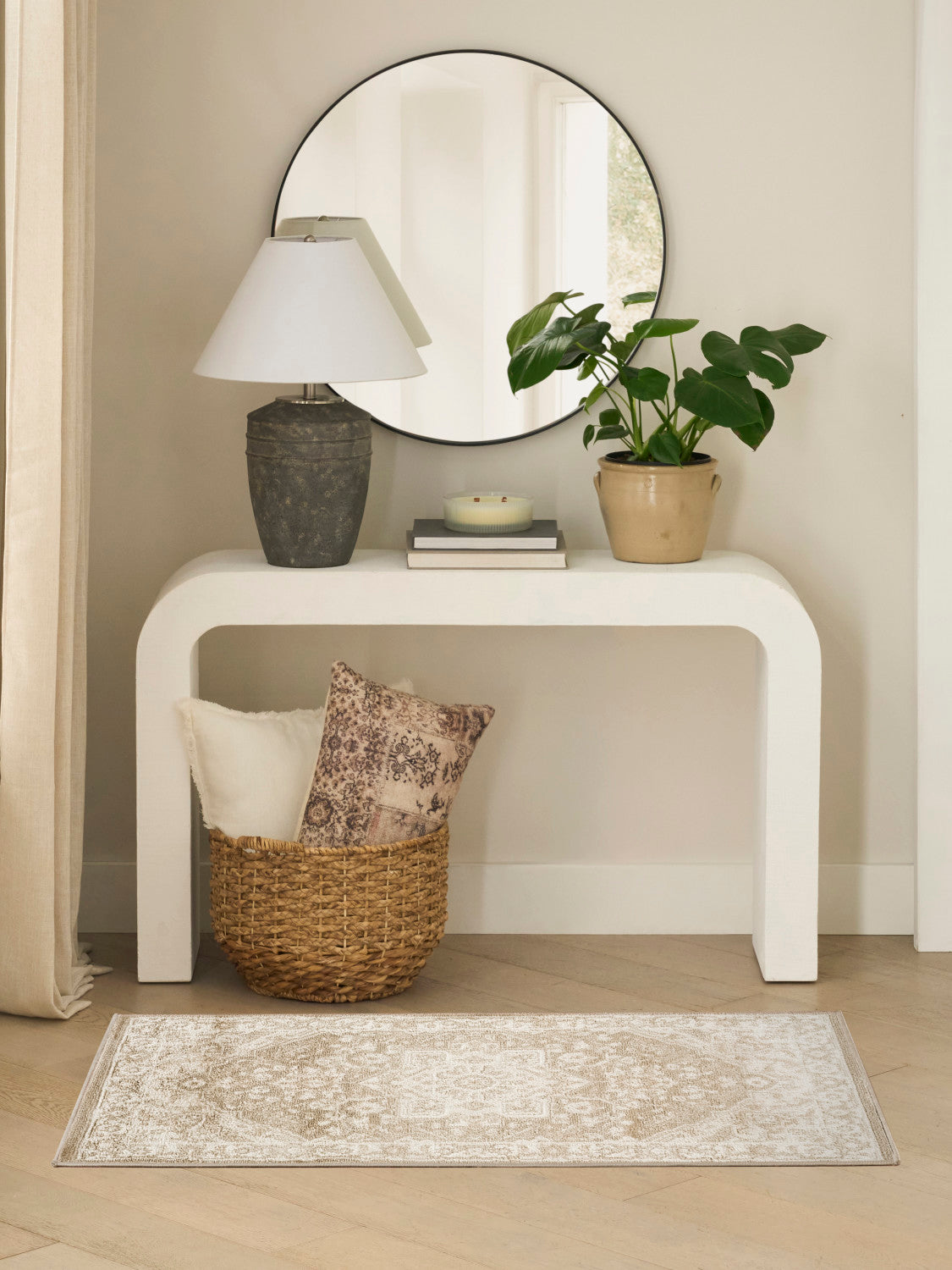 nourison dekor dek08 taupe ivory rug