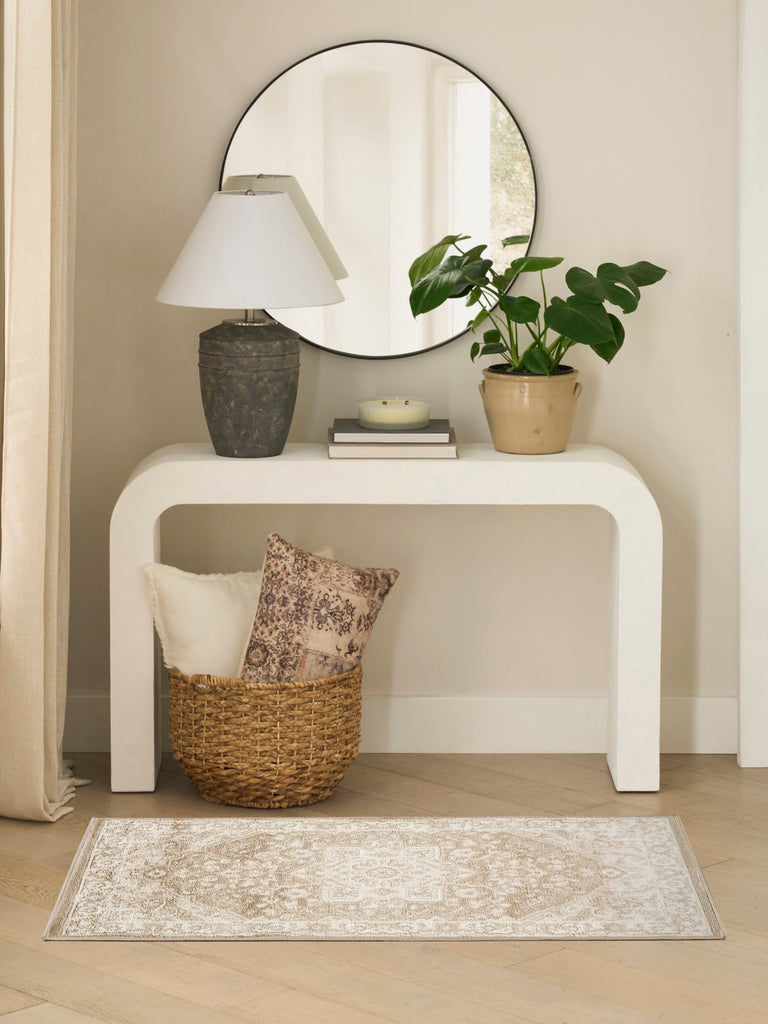 nourison dekor dek08 taupe ivory rug
