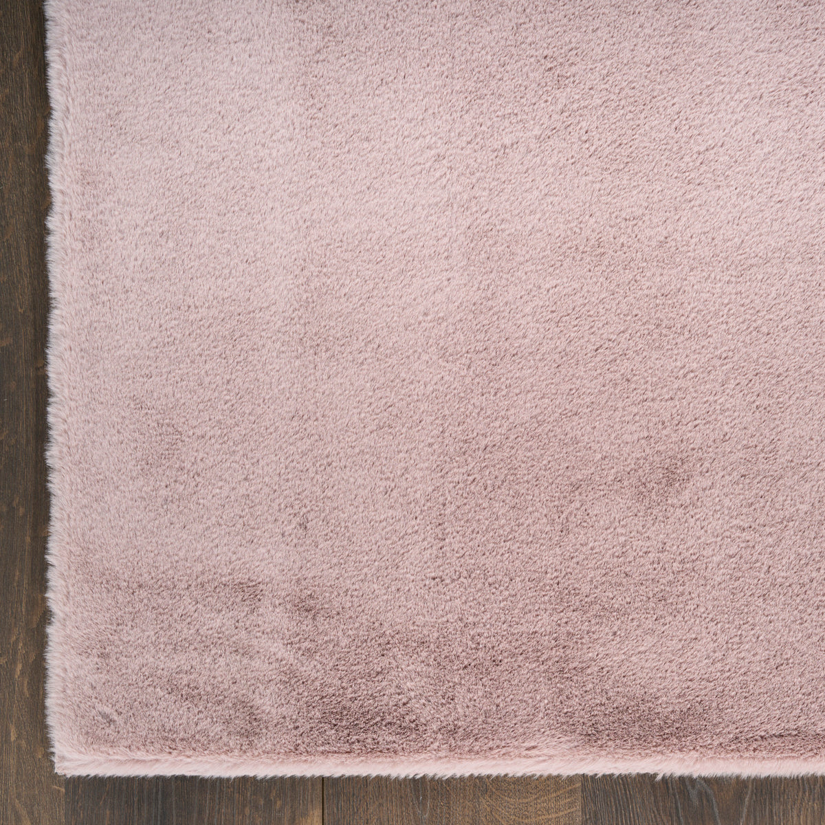 nourison soft plush rabbit fur sff01 lavender rug