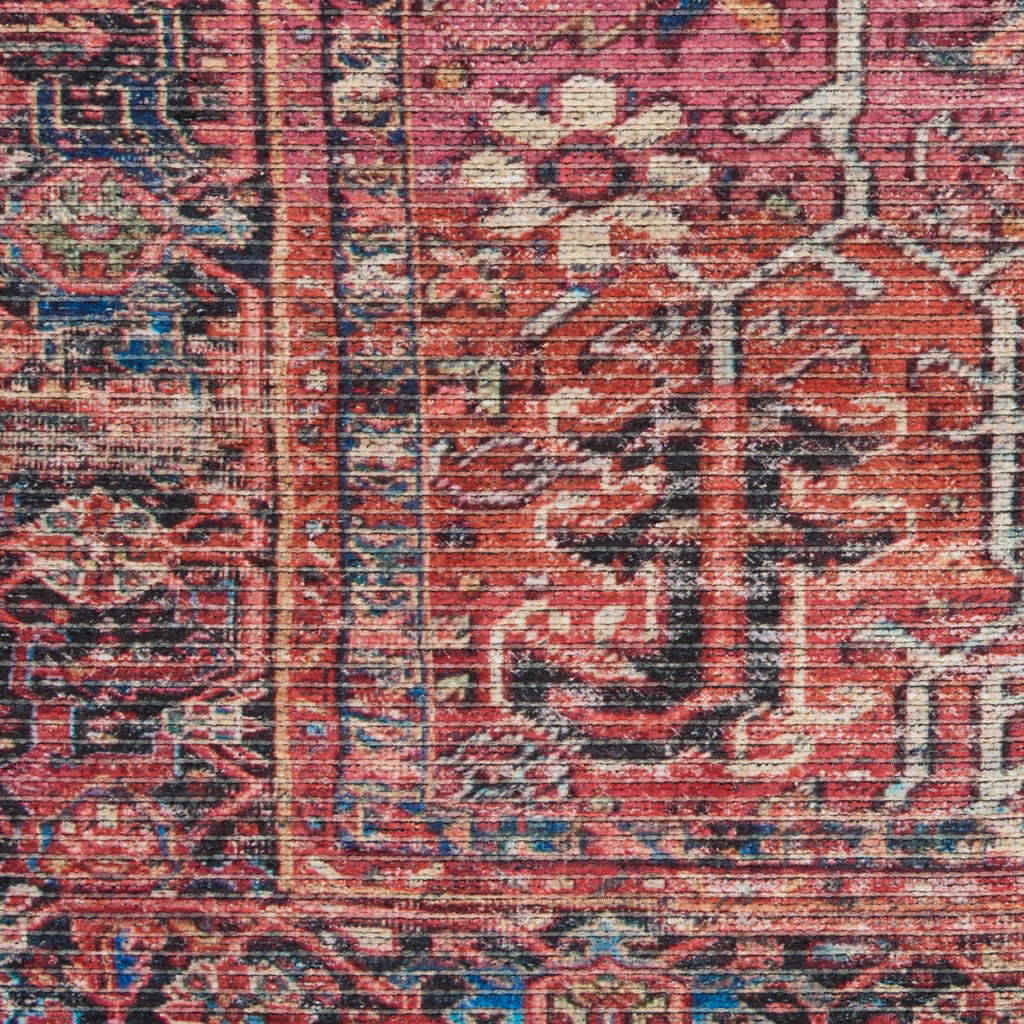 nourison new concept washables sr102 brick rug
