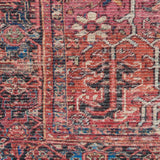 nourison new concept washables sr102 brick rug
