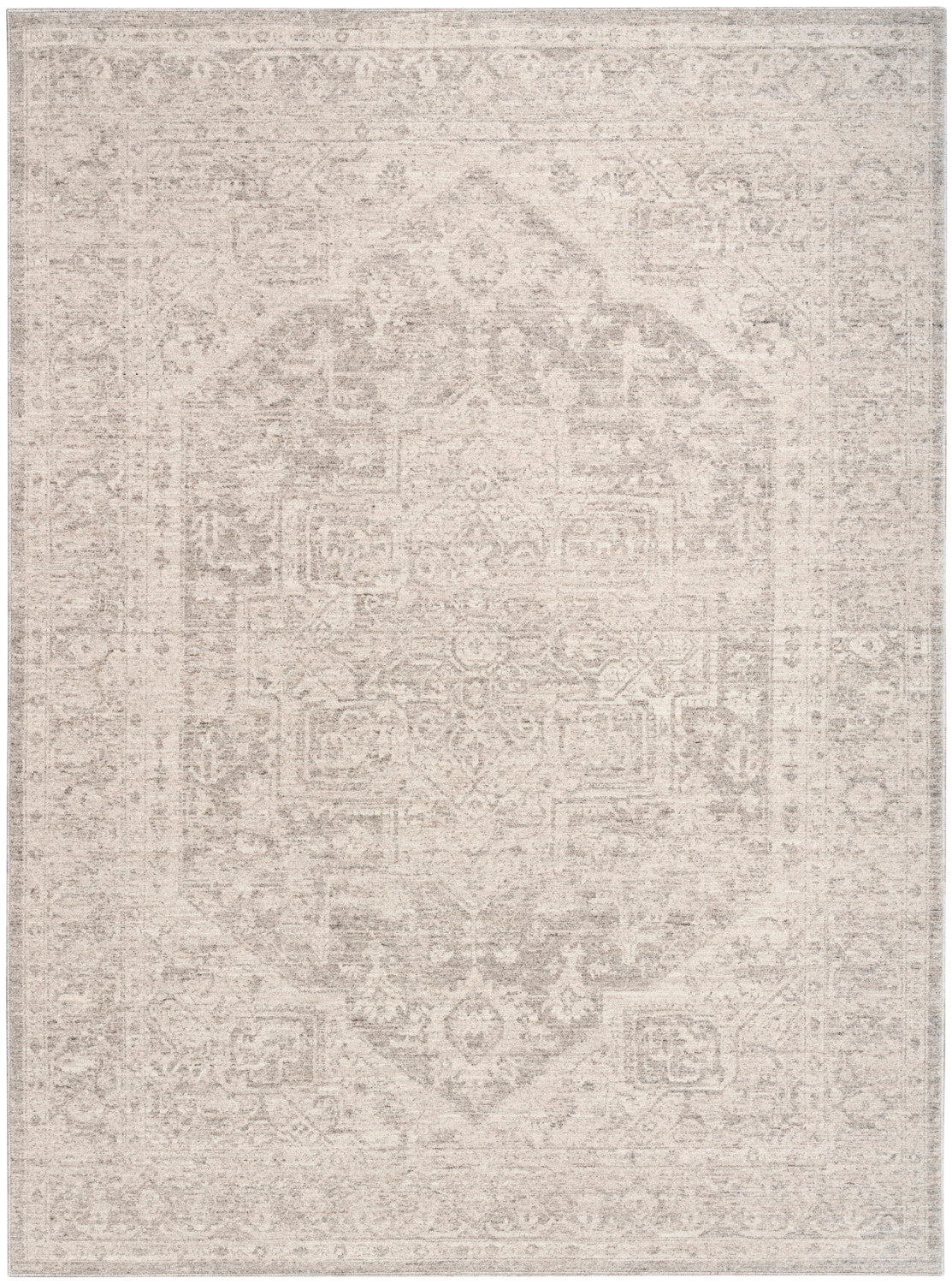 nourison pure shades sad02 grey rug