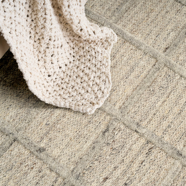 nourison pure framework fra01 silver rug
