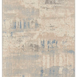 nourison solace sla07 ivory grey blue rug