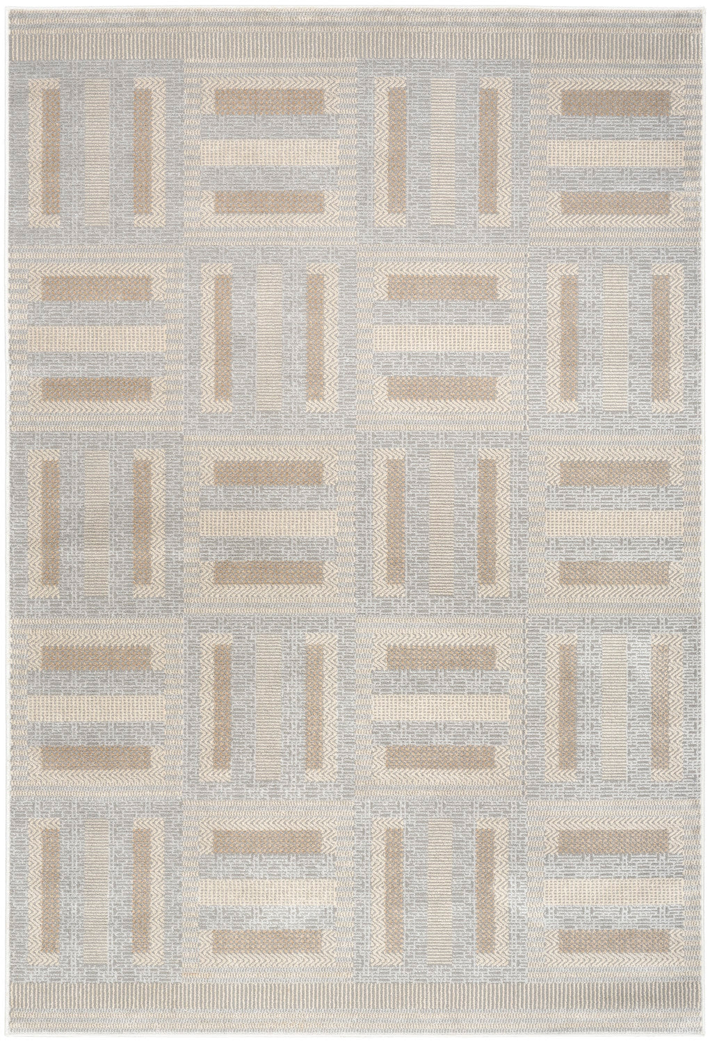 nourison nordic nrc11 grey multicolor rug