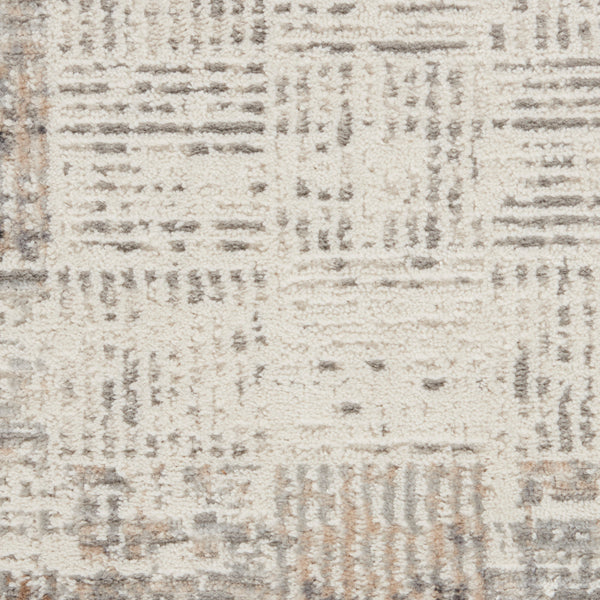 nourison elation etn05 ivory grey rug