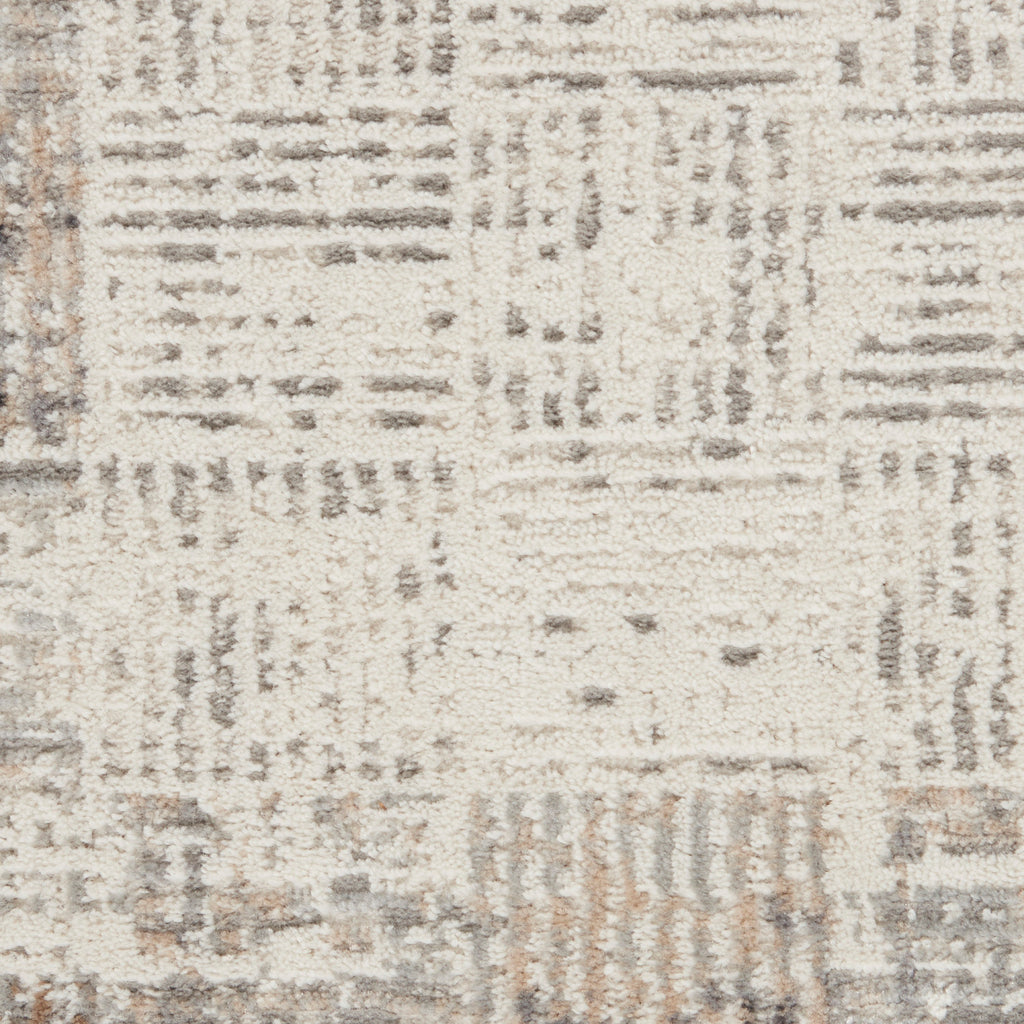 nourison elation etn05 ivory grey rug