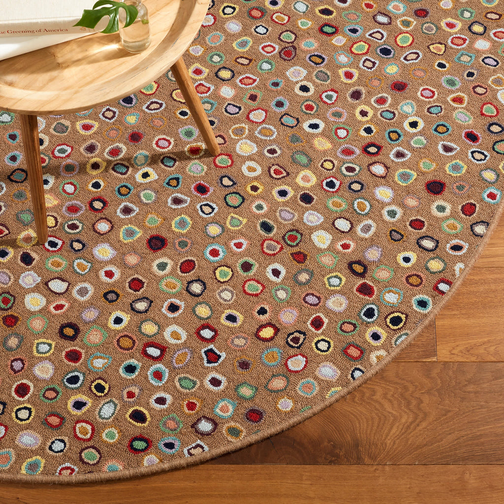 dash albert cats paw rda014 brown rug