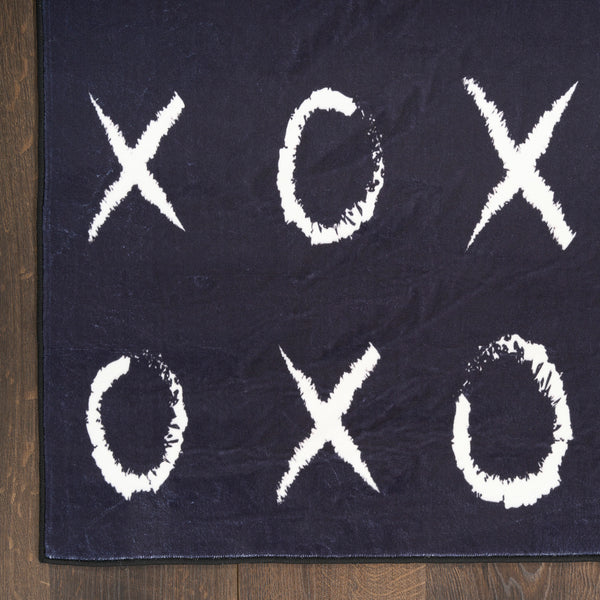 nourison imagination ima18 black rug