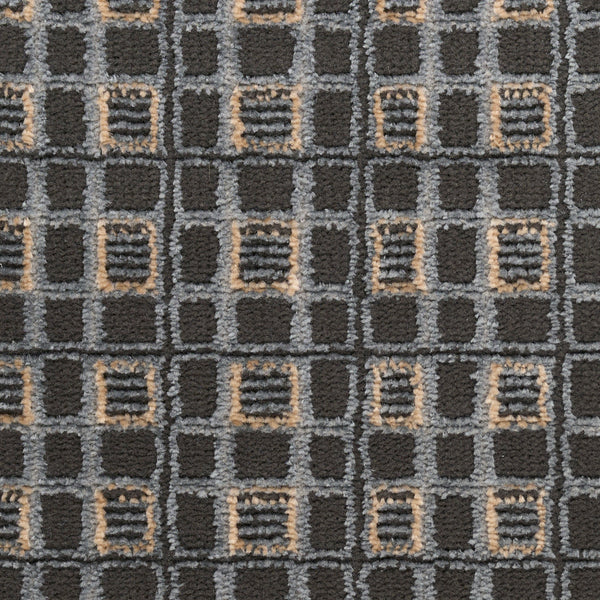 nourison nordic nrc03 black taupe rug