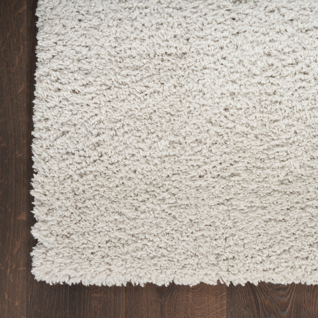 nourison modern shag mmd02 silver rug