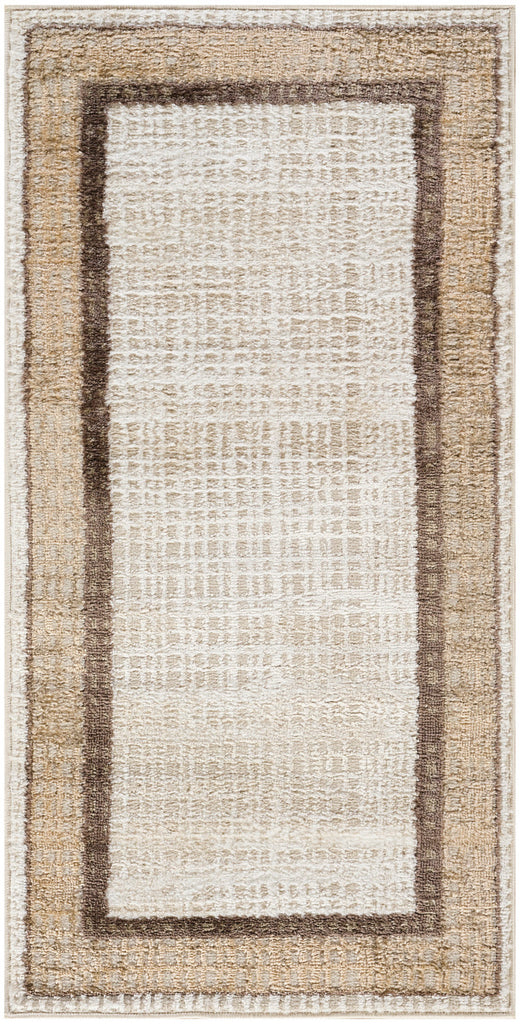 nourison dekor dek06 ivory brown rug