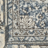 nourison quarry qua18 ivory navy rug