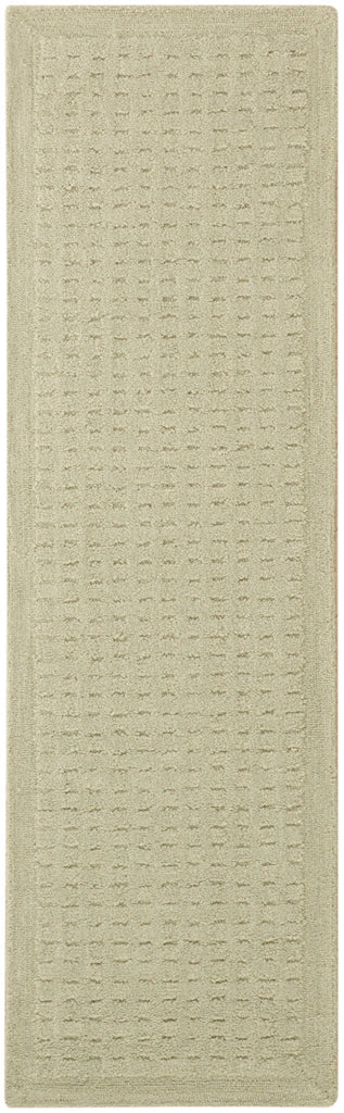nourison pure grids pgr01 light green rug
