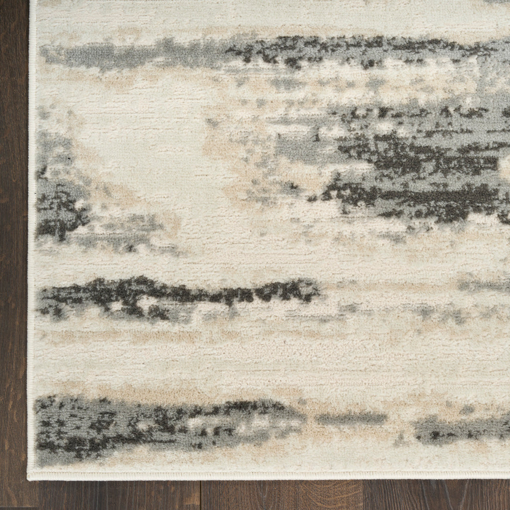 nourison serenity home srh12 grey multicolor rug