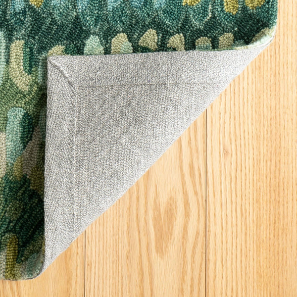 dash albert paint chip da1831 moss hand hooked wool rug