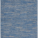 nourison nourison essentials nre01 blue grey rug