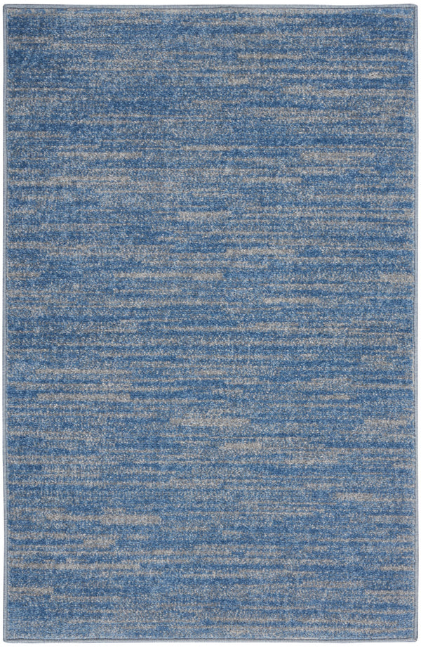 nourison nourison essentials nre01 blue grey rug