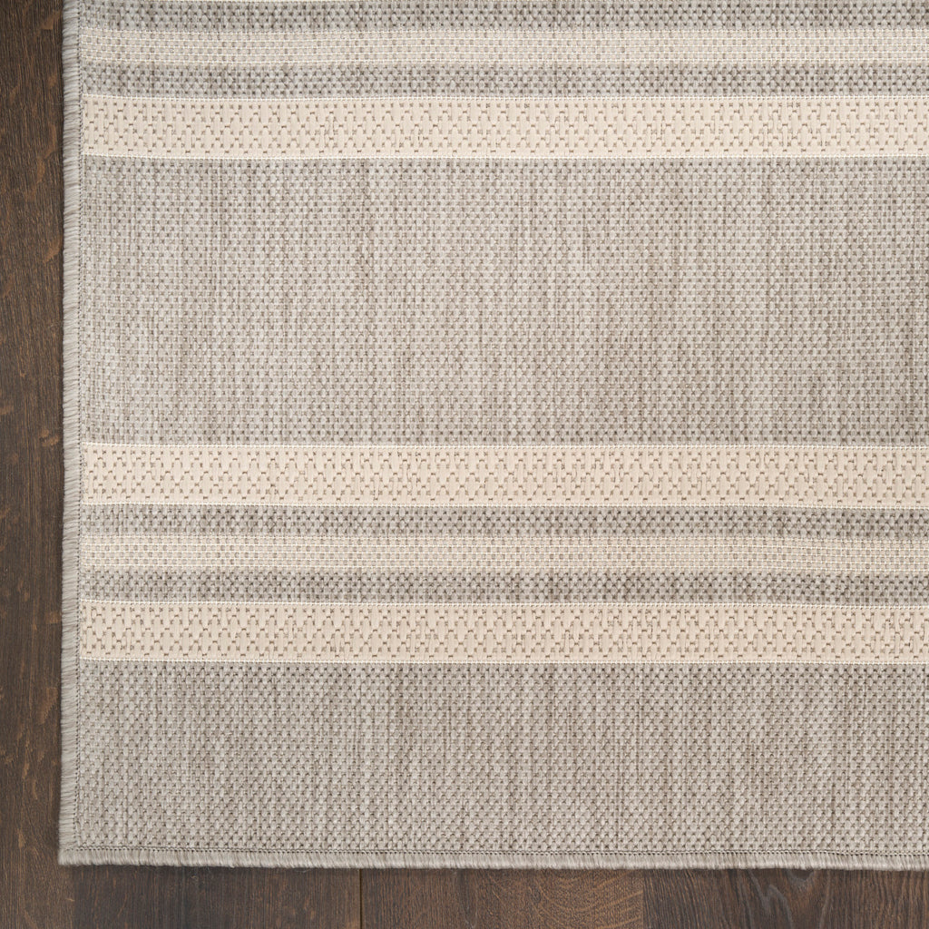 nourison horizon indoor outdoor hoz05 grey rug