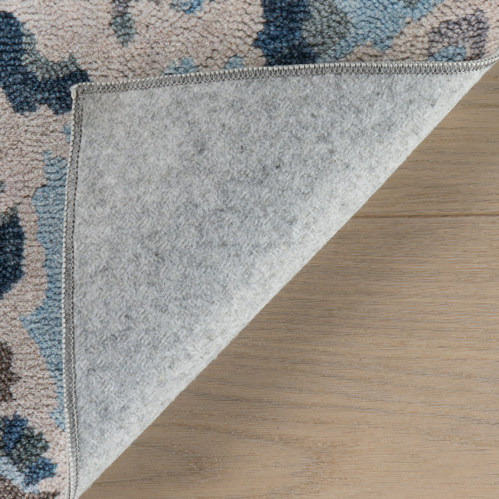 dash albert teahouse da2403 blue machine washable polyester rug