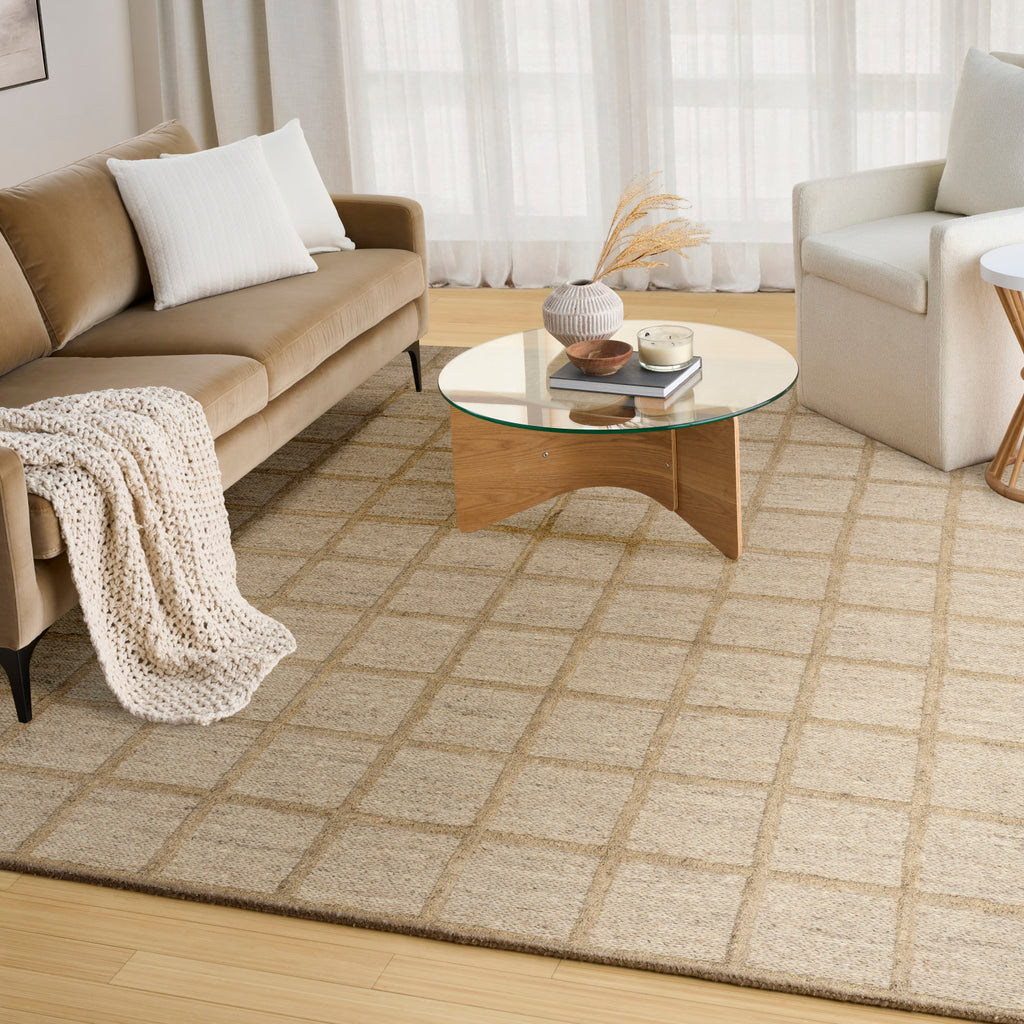 nourison pure framework fra01 camel rug