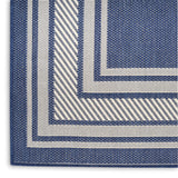 nourison horizon indoor outdoor hoz03 navy rug
