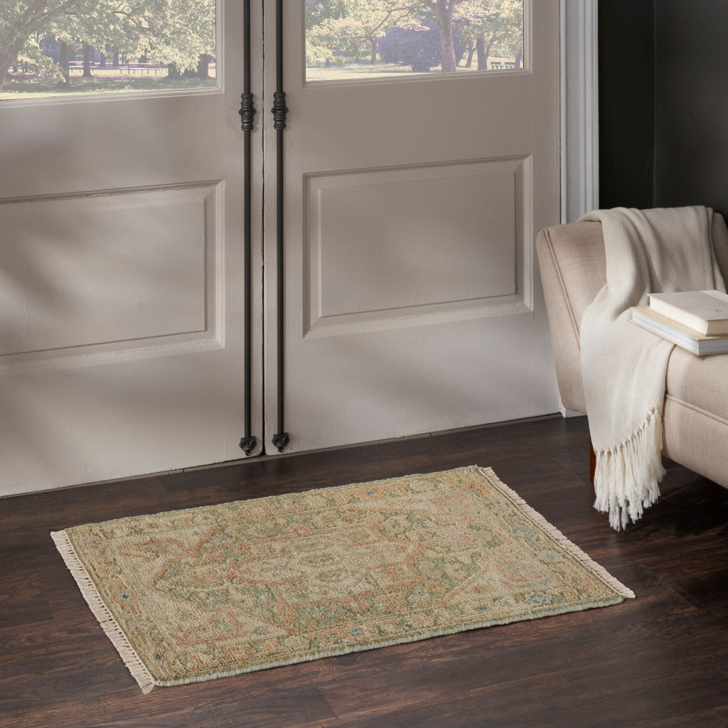 nourison heritage vine htv03 light blue rug