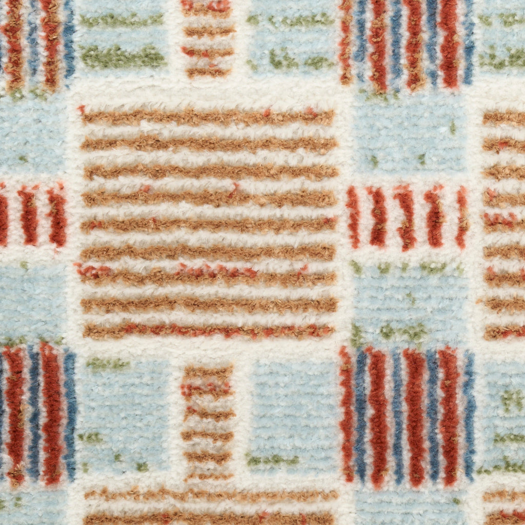 nourison nordic nrc14 rust multicolor rug