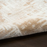 nourison dekor dek11 ivory taupe rug