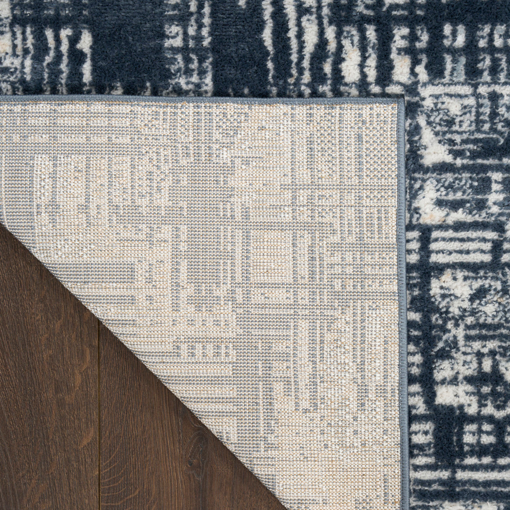 nourison dekor dek11 slate rug
